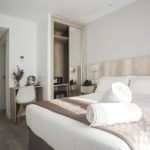 Habitación matrimonio Hotel Ábaster en Soria